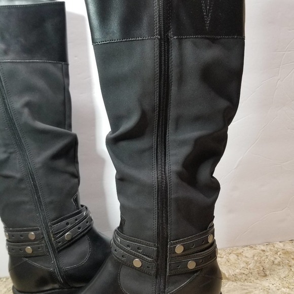 Circus by Sam Edelman Paxton knee high boots black size 7.5 - Picture 5 of 10